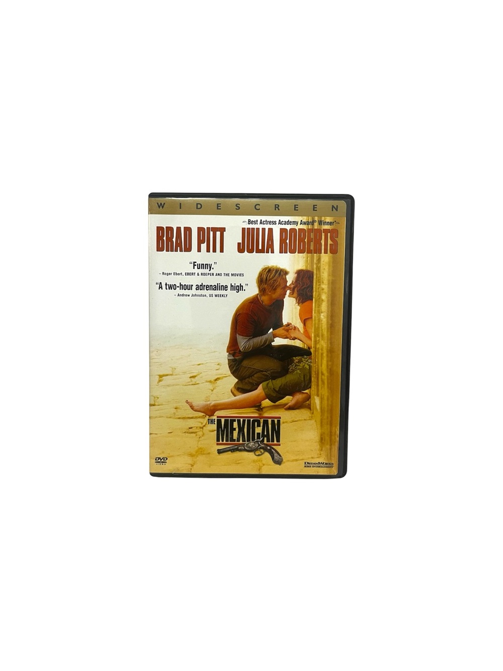 The Mexican (DVD, 2001, Widescreen) W/ Insert Brad Pitt, Julia Roberts
